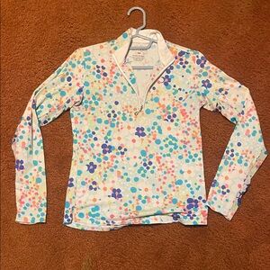 Colorful Polka Dot Long Sleeve San Soleil Sun Shirt top
